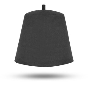 Masonic Plain Fez Hat - Gray Wool With Various Tassel Colors - Bricks Masons