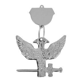 33rd Degree Scottish Rite Collar Jewel - Wings Up Gold & Black Color - Bricks Masons