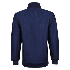 33rd Degree Scottish Rite Jacket - Wings Down Nylon Blue Color With Gold Embroidery - Bricks Masons