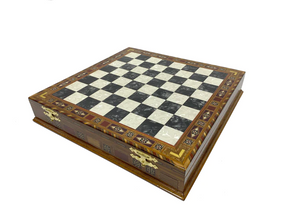 32nd Degree Scottish Rite Chess Set - 16.5" (42cm) - Bricks Masons