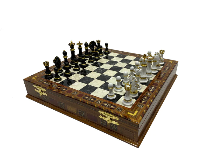 Royal Arch Chapter Chess Set - 16.5" (42cm) - Bricks Masons