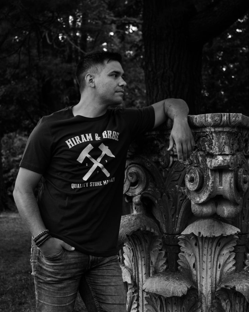 Masonic T-Shirt - Hiram & Bros Various Colors - Bricks Masons