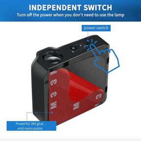32nd Degree Scottish Rite Car Door Light Projector - Customizable Wireless LED Wings Down - Bricks Masons