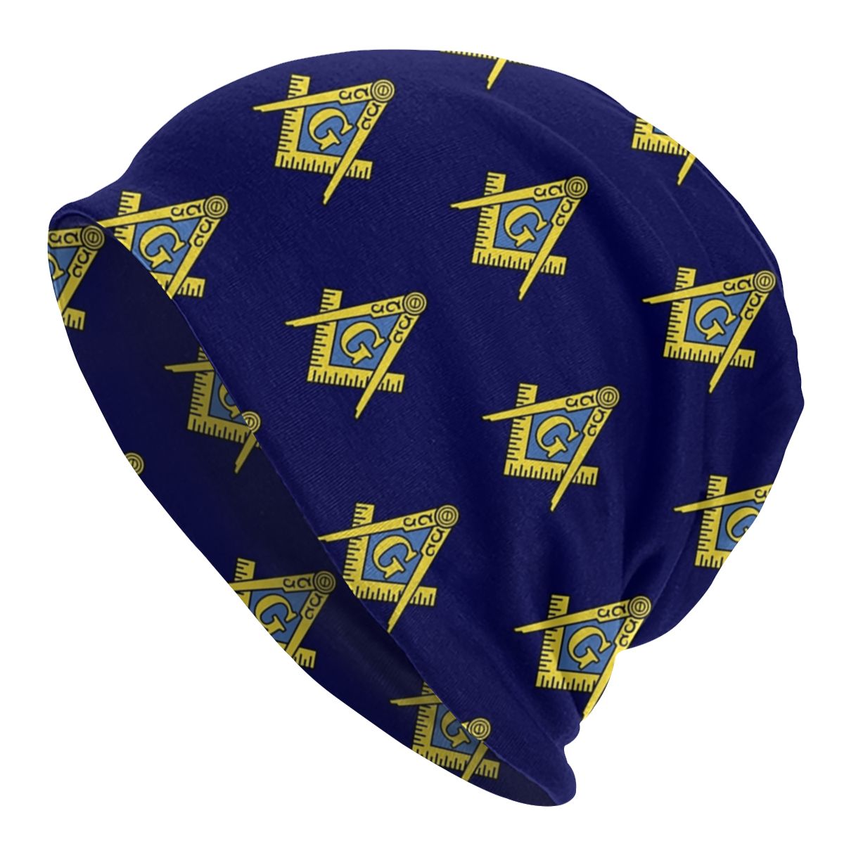 Master Mason Blue Lodge Beanie - Square and Compass G Cross Multiple Variants - Bricks Masons