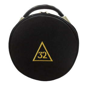 32nd Degree Scottish Rite Crown Cap Case - Black