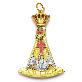 18th Degree Scottish Rite Collar Jewel - Colored