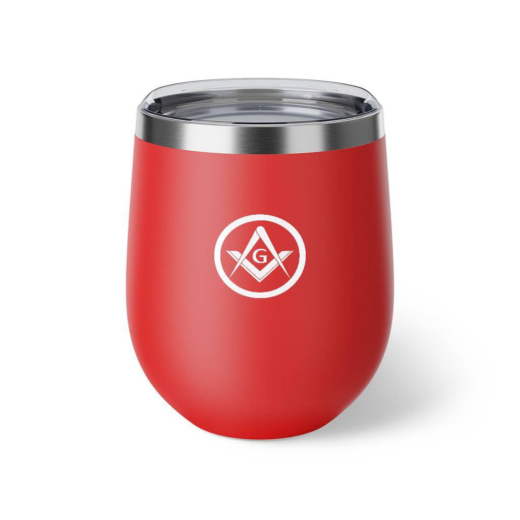 Master Mason Blue Lodge Vacuum Cup - Square & Compass G Various Colors