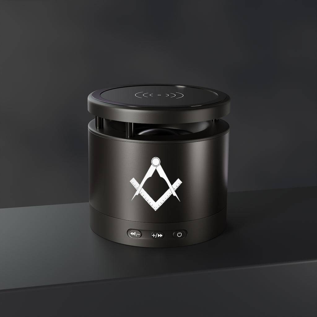 Master Mason Blue Lodge Bluetooth Speaker - Square & Compass