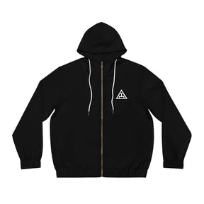 Royal Arch Chapter Hoodie - Black with White Triple Tau