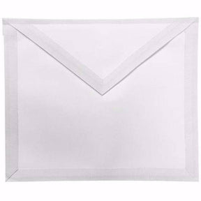 Entered Apprentice Blue Lodge Apron - All White Machine Embroidery - Bricks Masons