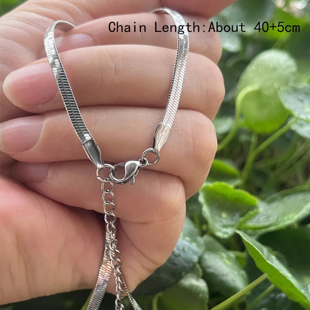 Ancient Egypt Necklace - Stainless Steel - Bricks Masons