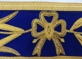 Grand Standard Bearer Craft Apron - Royal Blue - Bricks Masons