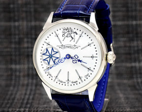 Master Mason Blue Lodge Wristwatch - Templiers - Bricks Masons