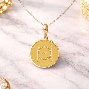 Masonic Necklace - The Point Within a Circle - Bricks Masons