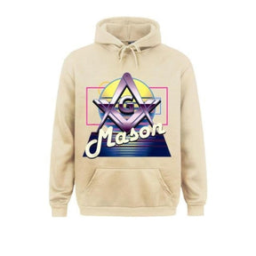 Master Mason Blue Lodge Hoodie - Square & Compass G (Multiple Colors)