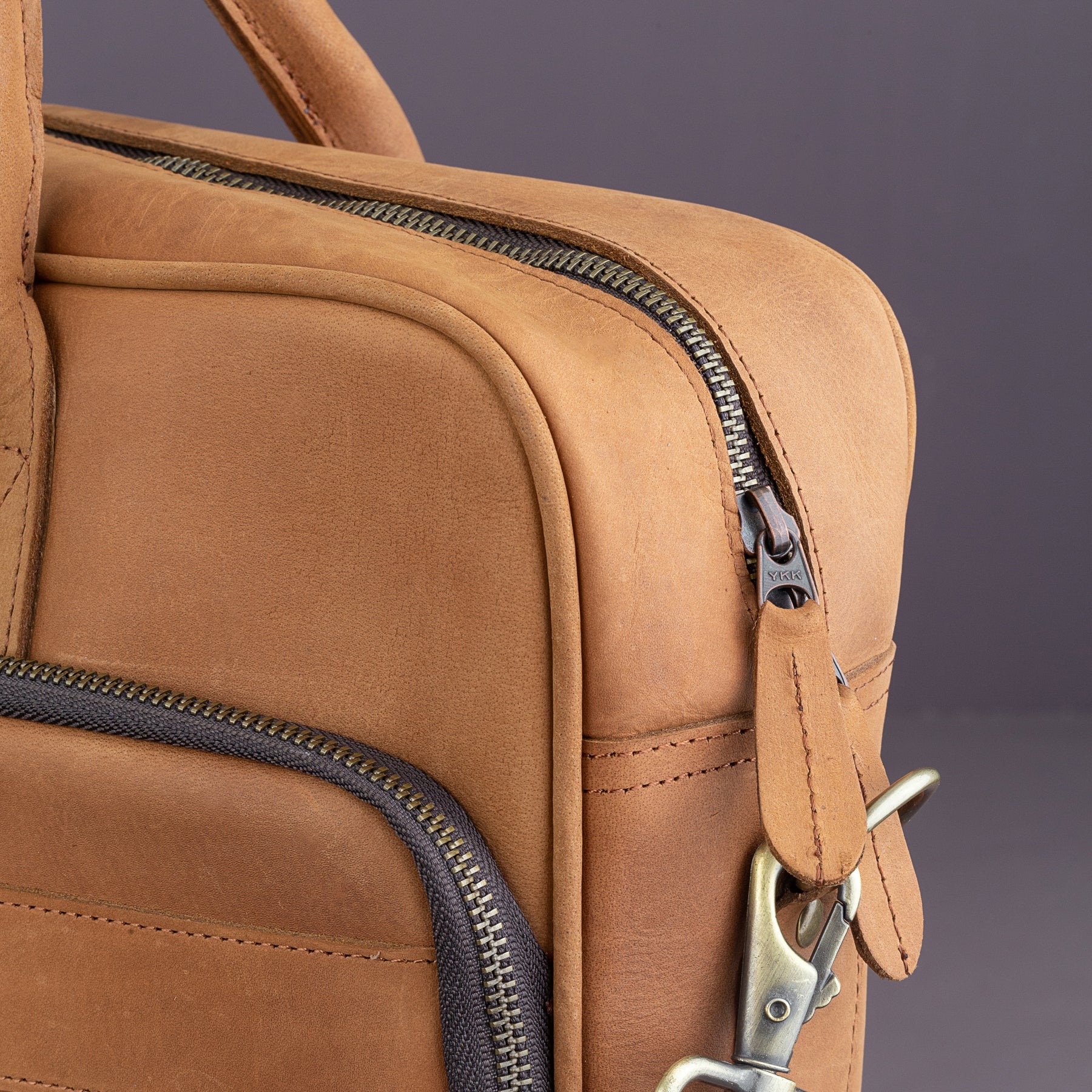 Knights Templar Briefcase - Handmade Leather - Bricks Masons