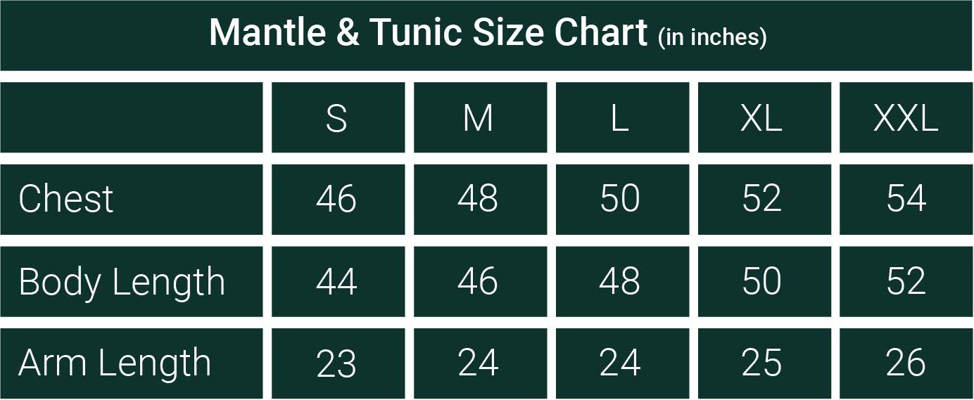 Knights Templar English Regulation Tunic -  Maroon Cross & White - Bricks Masons