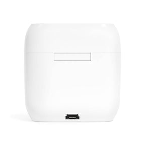 Master Mason Blue Lodge Earbud - White with Square & Compass - Bricks Masons