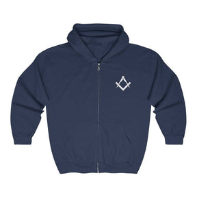 Master Mason Blue Lodge Hoodie - Square & Compass 4 Colors - Bricks Masons
