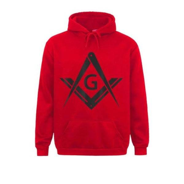 Master Mason Blue Lodge Hoodie - Square & Compass G (Various Colors) - Bricks Masons