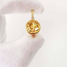 Master Mason Blue Lodge Lapel Pin - Red Square and Compass G - Bricks Masons