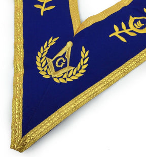 Master Mason Blue Lodge Regalia Set - Royal Blue & Gold - Bricks Masons