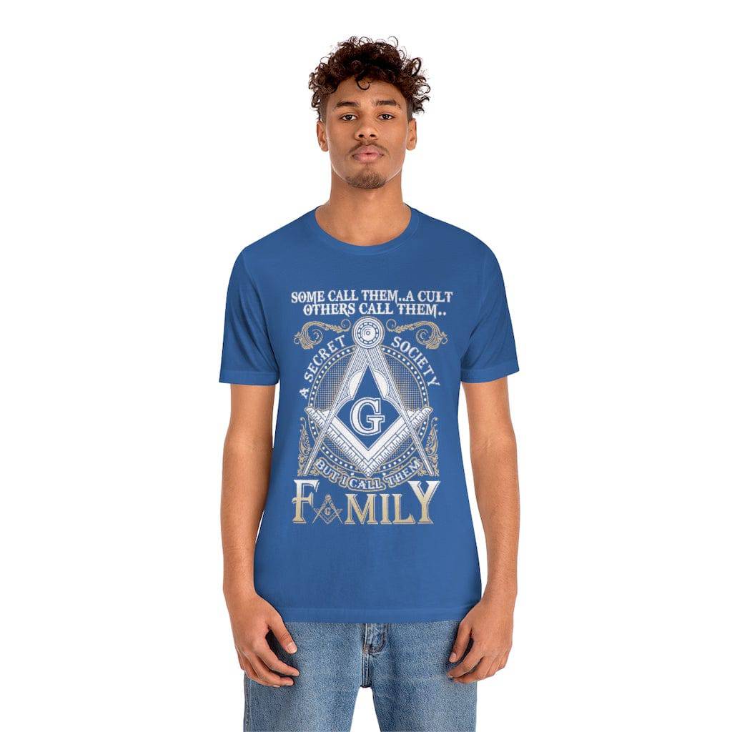 Masonic T-Shirt - I Call Them Family - Bricks Masons