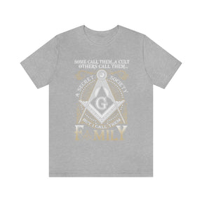 Masonic T-Shirt - I Call Them Family - Bricks Masons