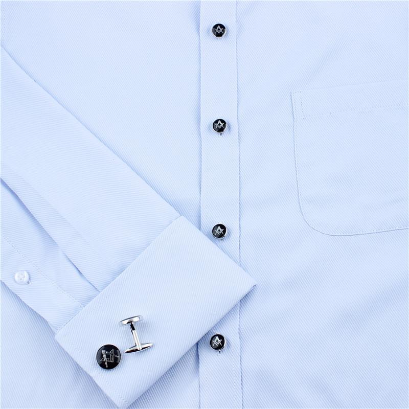 Master Mason Blue Lodge Tuxedo Stud - Gold or Silver 4, 6 Pieces Set - Bricks Masons