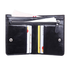 Master Mason Blue Lodge Wallet - Genuine Leather & Credit Card Holder (Black/Coffee) - Bricks Masons