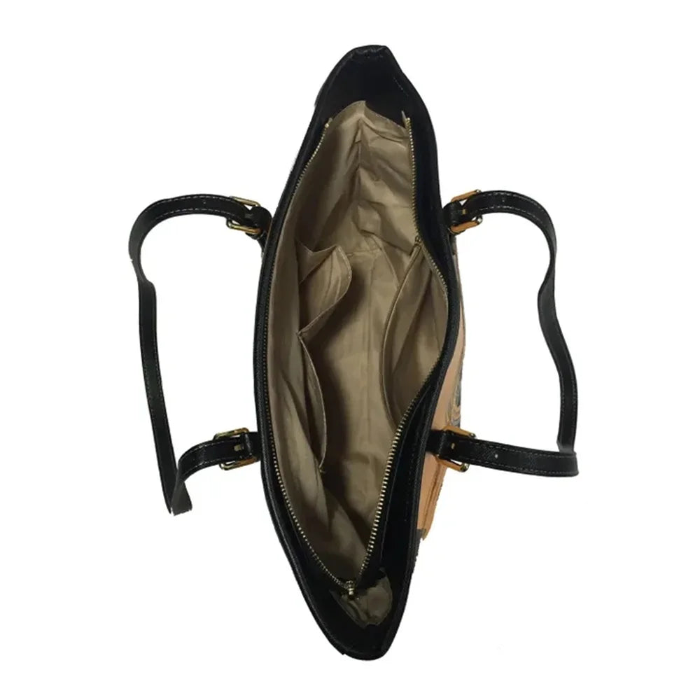 OES Handbag - Order Of Eastern Star 1874 Red PU Leather - Bricks Masons