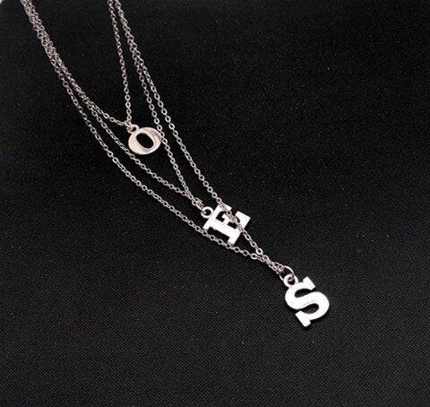 OES Necklace - Lady Charm - Bricks Masons