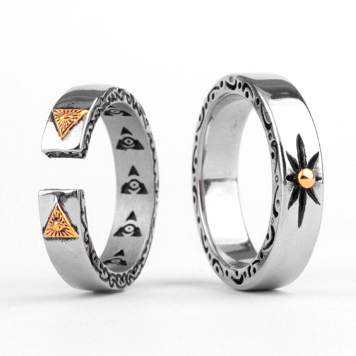 Eye Of Providence Ring - Stainless Steel