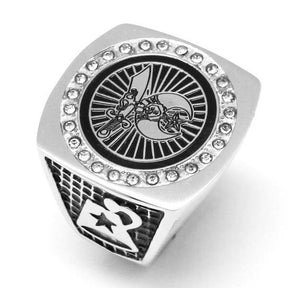 Shriners Ring - Silver Gold