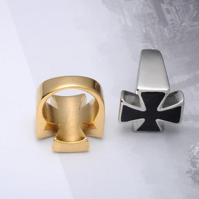 Knights Templar Commandery Ring - (Silver / Gold)