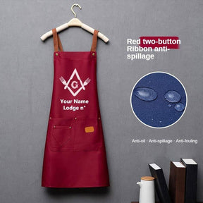 Master Mason Blue Lodge Work Apron - Various Colors