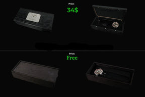 Master Mason Blue Lodge Wristwatch - Silver Skeleton With Stones - Bricks Masons