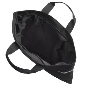 Masonic Apron Case - Black Soft Material With Zipper - Bricks Masons