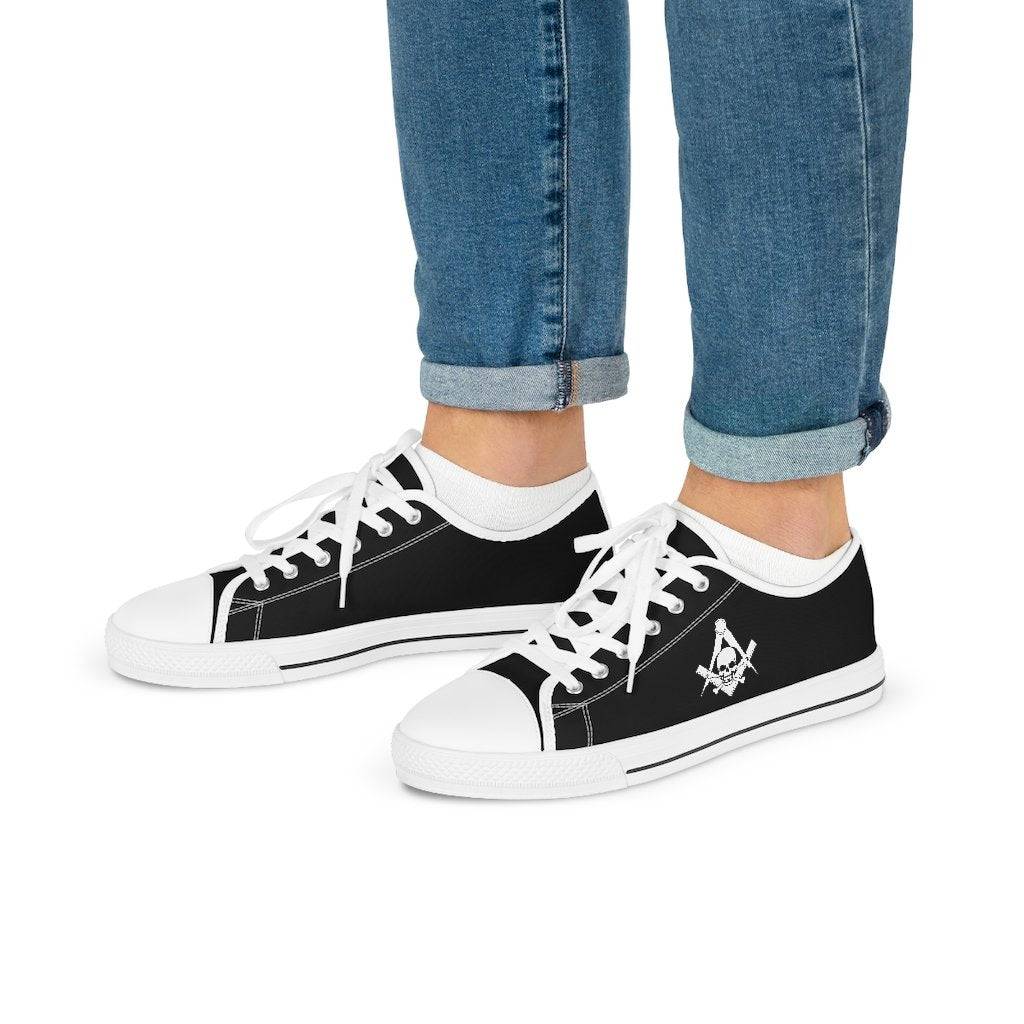 Widows Sons Sneaker - Low Top Black & White - Bricks Masons