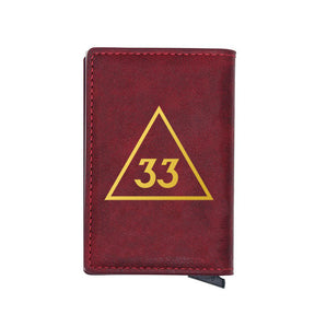 33rd Degree Scottish Rite Wallet - Various Colors - Bricks Masons