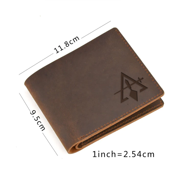 Council Wallet - Handcraft Leather - Bricks Masons