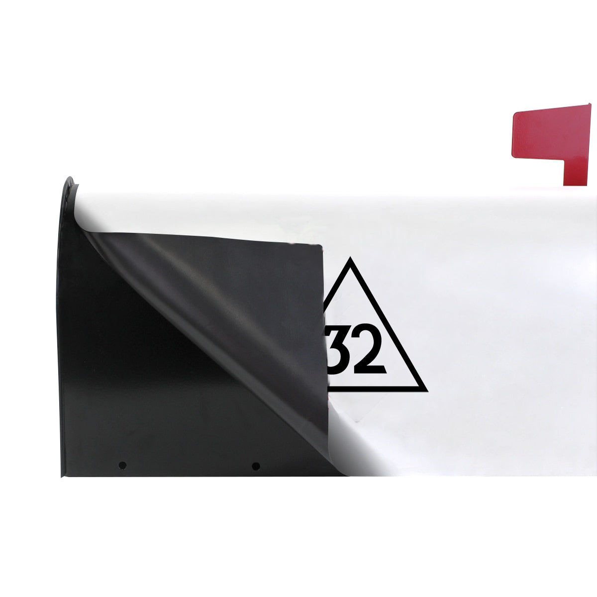 32nd Degree Scottish Rite Mailbox Cover - Magnetic & Waterproof - Bricks Masons