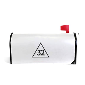 32nd Degree Scottish Rite Mailbox Cover - Magnetic & Waterproof - Bricks Masons