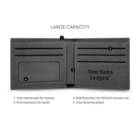 32nd Degree Scottish Rite Wallet - Leather Various Colors - Bricks Masons