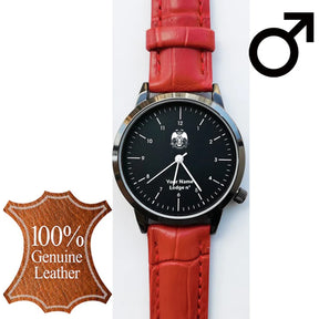 32nd Degree Scottish Rite Wristwatch - Wings Down Various Colors - Bricks Masons