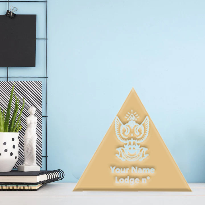 33rd Degree Scottish Rite Wall Monograms - Wings Up Various Sizes - Bricks Masons