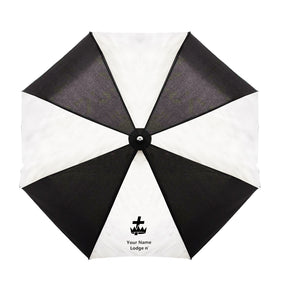 Knights Templar Commandery Umbrella - Three Folding Windproof - Bricks Masons
