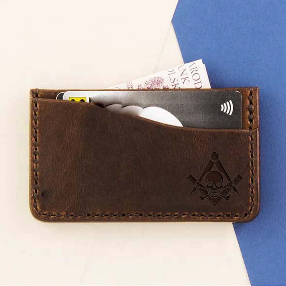 Widows Sons Wallet - Dark Brown - Bricks Masons