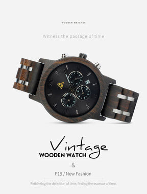 Royal Arch Chapter Wristwatch - Various Wood Colors - Bricks Masons