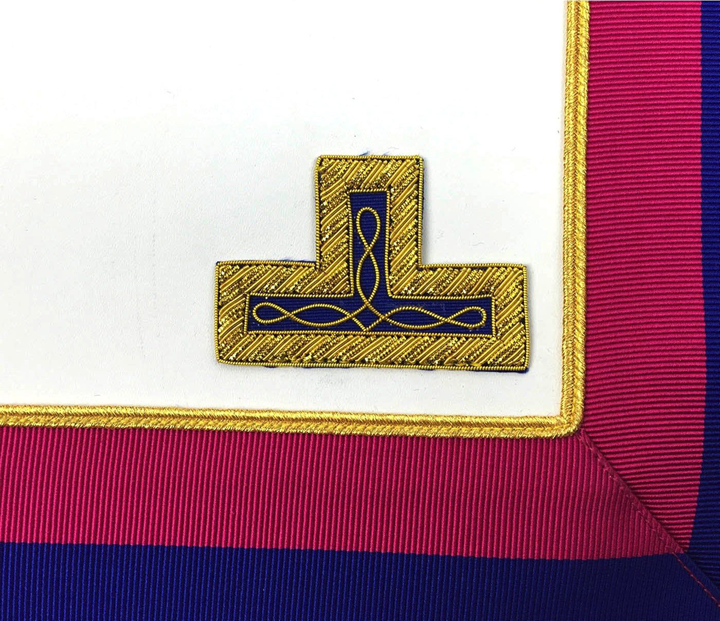 Provincial Mark English Regulation Apron - Pink & Blue - Bricks Masons